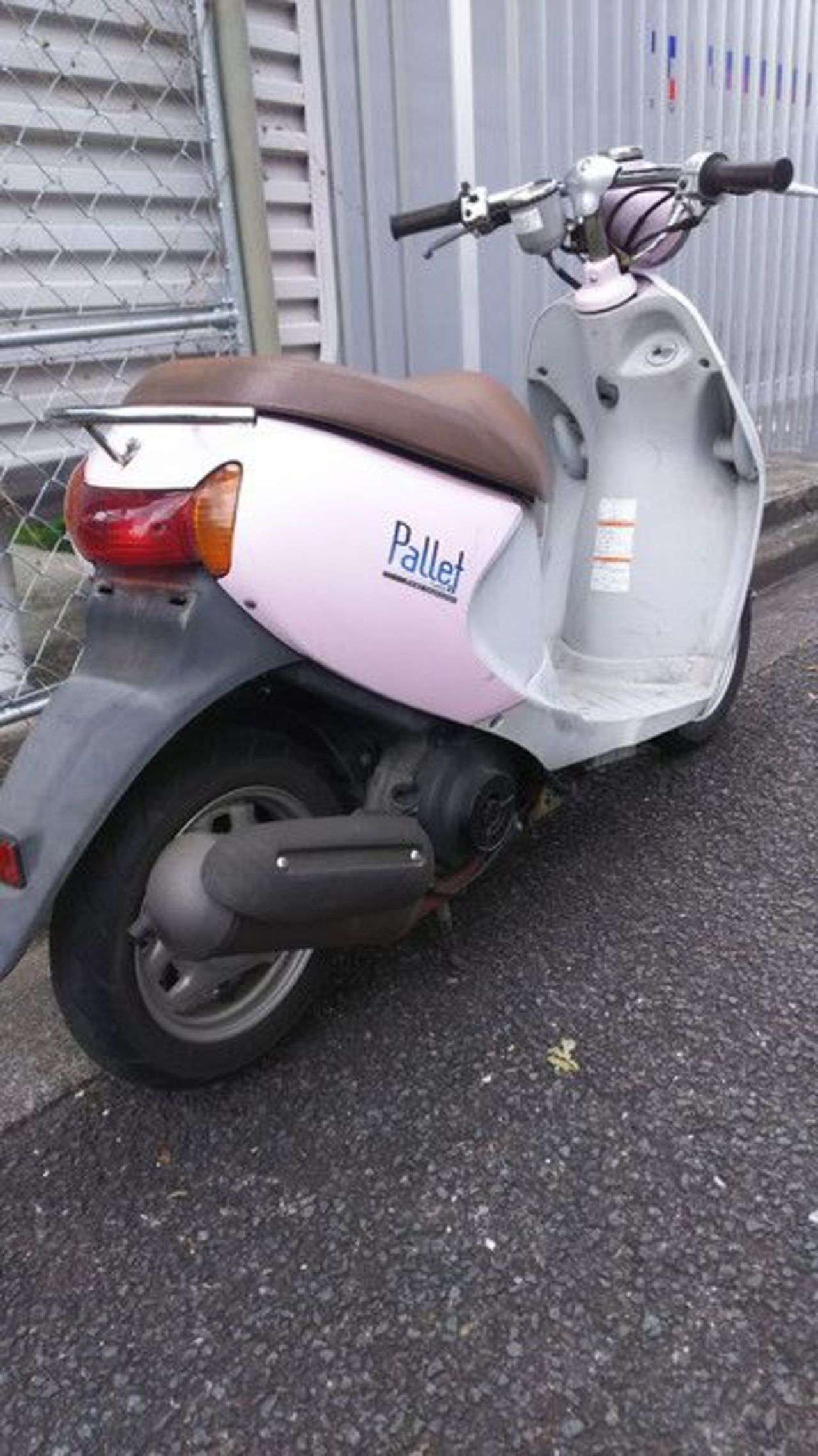 動画あり スズキ レッツ4 パレット 原付 バイク 50cc 車体 本体